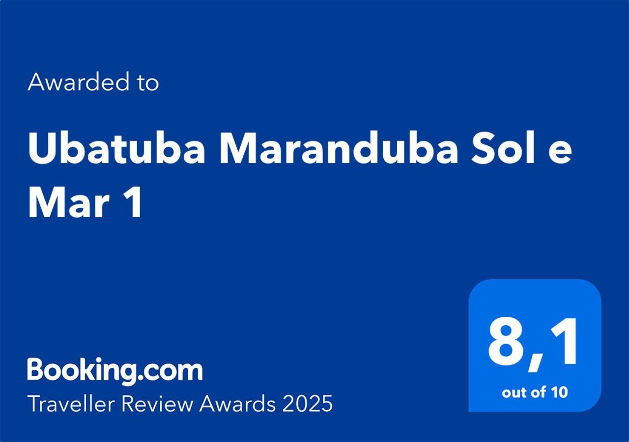 Апартаменты Ubatuba Maranduba Sol E Mar 1 Экстерьер фото